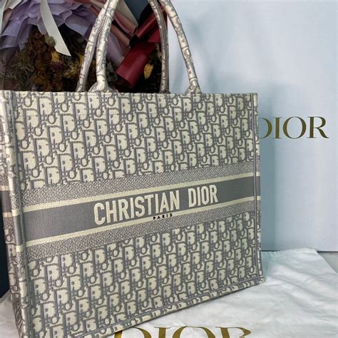 dior book tote gray|dior book tote 2022.